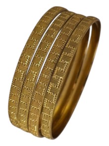 Gold Plated Bangles